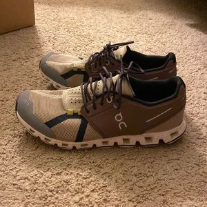 Purple On cloud shoes